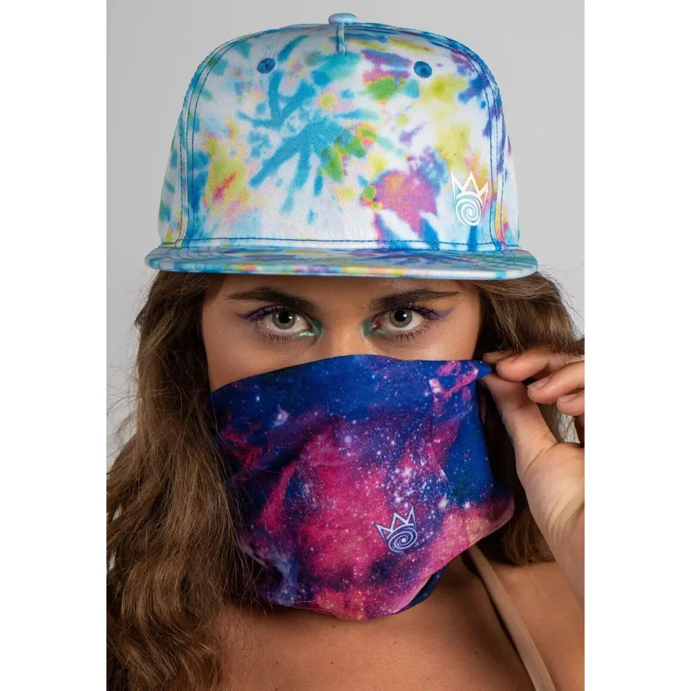 Space Galaxy‎ Face Wrap Gator Mask Tube Bandana Lightweight Stretch NWT